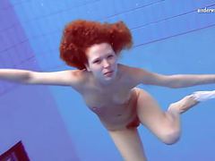 TubeChubby presents: Matrosova hot ginger pussy in the pool