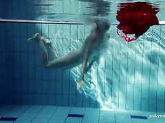 TubeChubby presents: Hot blonde lucie french teen in the pool