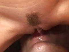 TubeChubby presents: Considerate lovers clean their own creampies.