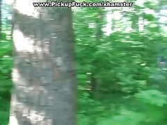 TubeChubby presents: Teen sex on the bench in public place