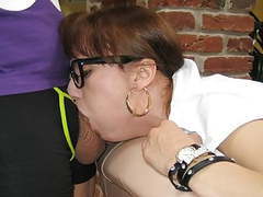 TubeChubby presents: Chelsy sun is the naughty secretary (french amateur glasses)