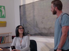 TubeChubby presents: Kinky math tutor jasmine jae loves giving head and having sex