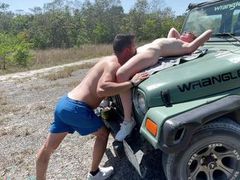 TubeChubby presents: Eating pussy in public, public sex, she's fingering but herself, outdoor pussy eating, car sex,public masturbation