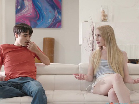 TubeChubby presents: Pale babe emma starletto gets licked and fucked by a lucky roommate