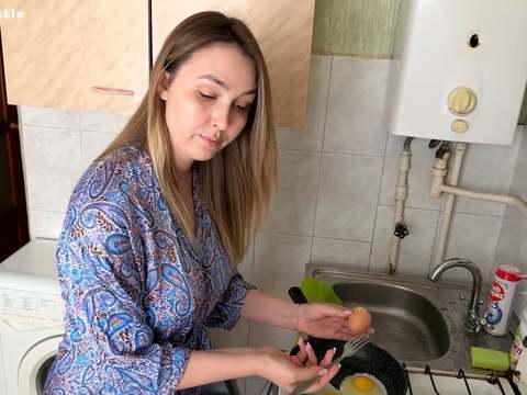 TubeChubby presents: To the surprise of the stepson, the stepmom's pussy turned out to be as narrow as the sex doll's pussy