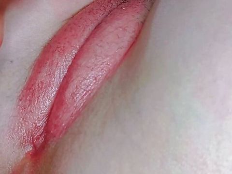 TubeChubby presents: I paint my stepdaughter's pussy with lipstick to massage and use her painted pussy with my cock
