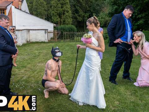 TubeChubby presents: Bride4k. lovely love scene. hot sex with andrea