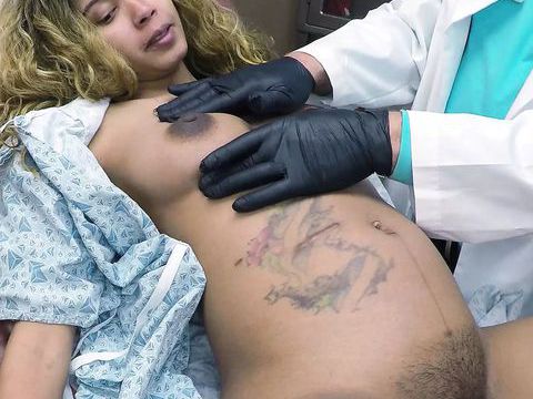 TubeChubby presents: Dayanara's pregnant exam with a naughty doctor
