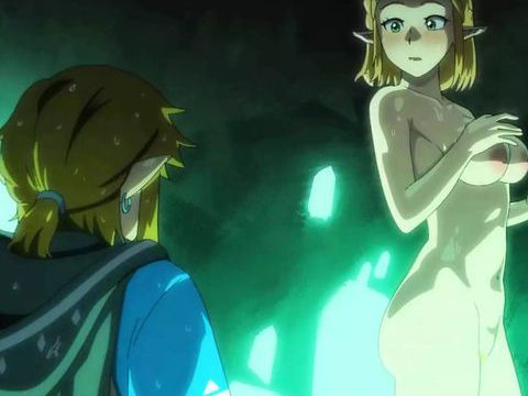 TubeChubby presents: Zelda's sexual date at the royal pool: a lustful visitor brings an unexpected twist! hentai parody