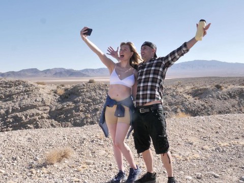 TubeChubby presents: Amber moore enjoys while giving her lover a good blowjob
